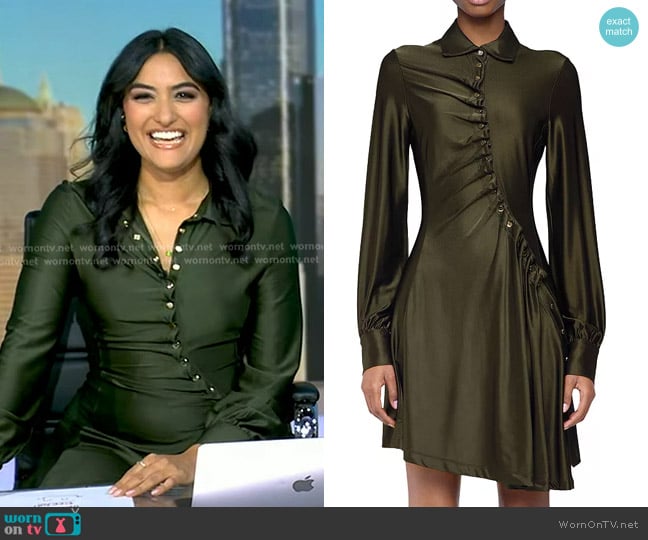 Rabanne Robe Short Dress worn by Reena Roy on Good Morning America