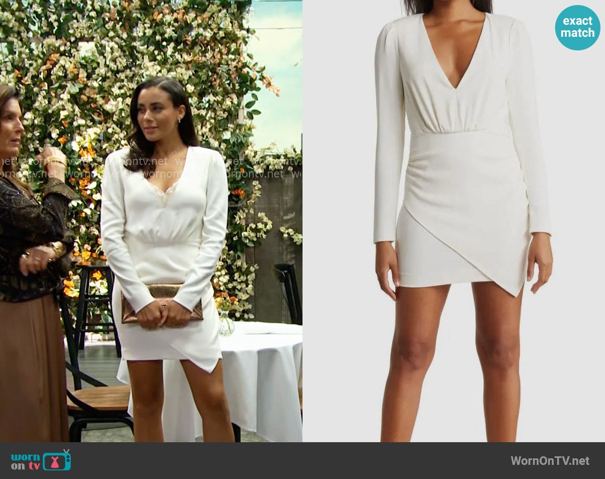 Ramy Brook Kiera Dress worn by Daphne Rose (Murielle Hilaire) on The Bold and the Beautiful