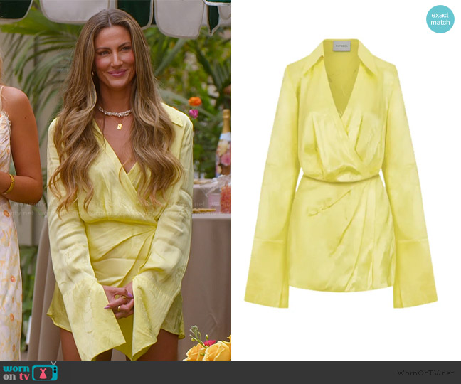 Rat and Boa Mini Dress worn by (Lisa) on Selling the OC