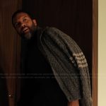 Reggie’s gray cardigan on Alls Fair