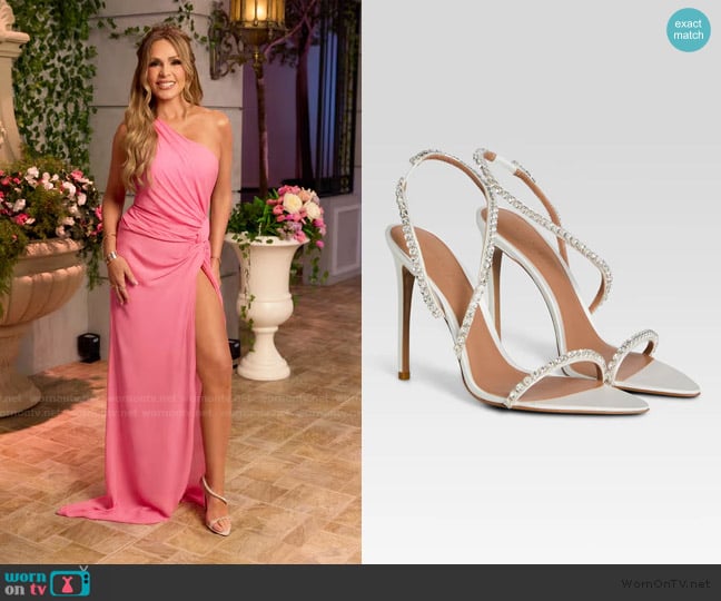 Retrofete Erminia Embellished Sandal worn by Tamra Judge on The Real Housewives of Orange County