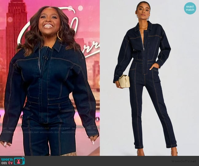 Retrofete Waverly Jumpsuit worn by Sherri Shepherd on Sherri