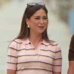 Riley Reid’s striped polo on Selling the OC