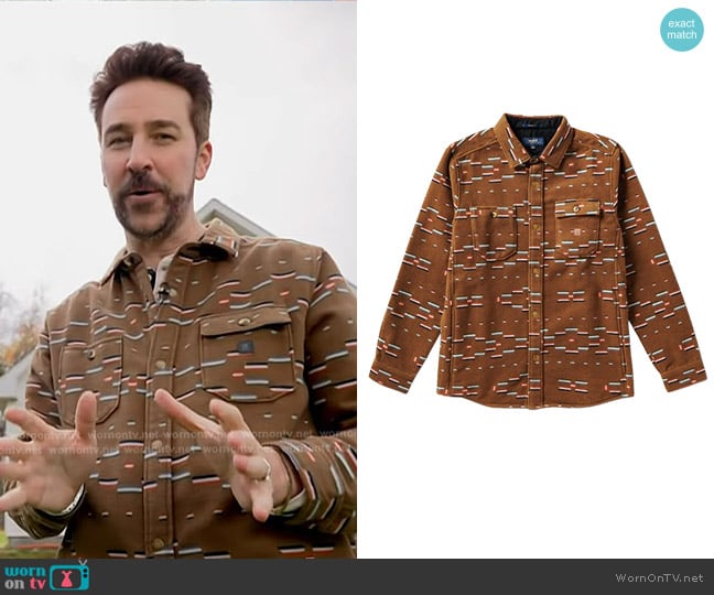 Roark Andes Flannel Shirt worn by Joe Fryer on Today