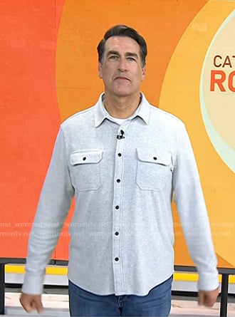 Rob Riggle's light grey shirt on Today