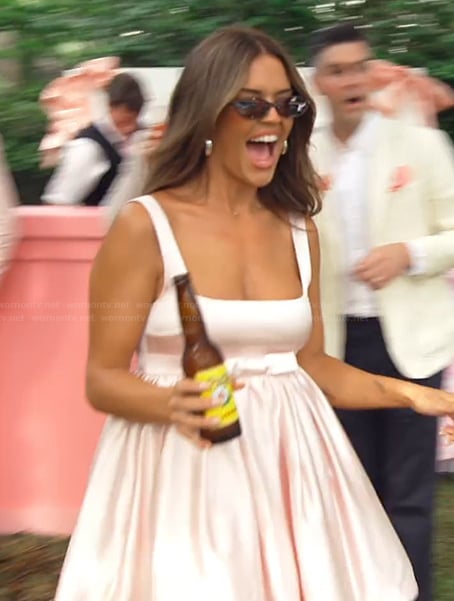 Sally’s pink mini dress on Southern Charm