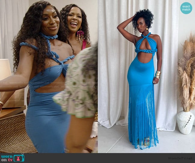 Samaya Maxi Dress Samaya Maxi Dress worn by Wendy Osefo on The Real Housewives of Potomac