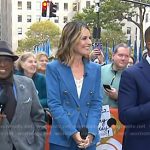 Savannah’s denim blazer and pant suit on Today