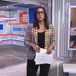 Savannah’s white buckle slingback pumps on NBC News Daily