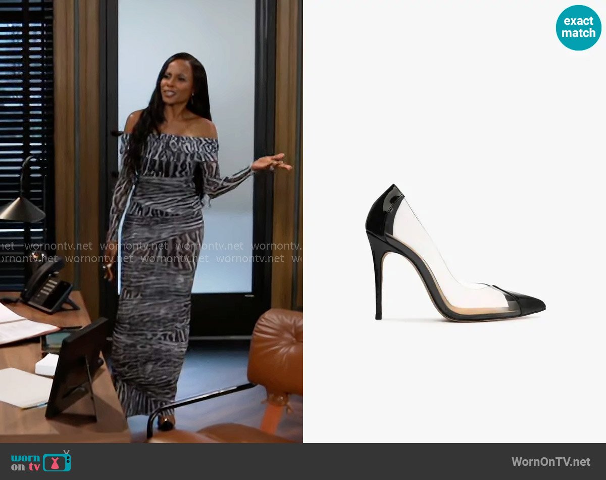 Schutz Cendi Pumps worn by Hayley Lawson (Marquita Goings) on Beyond the Gates