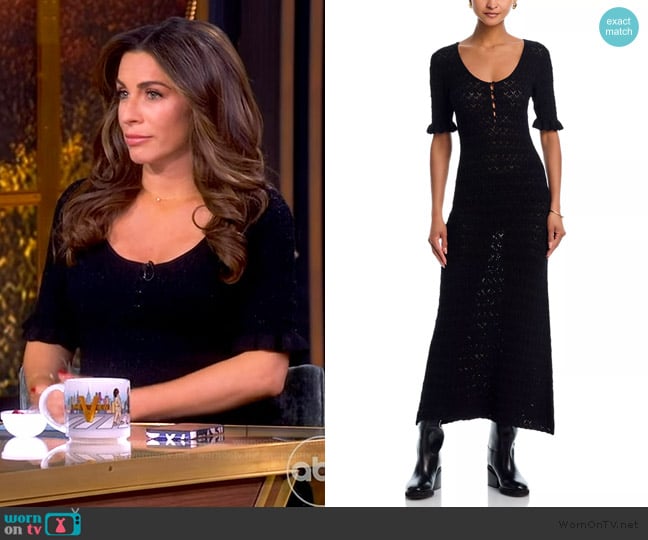 Sea Ruby Midi Dress worn by Alyssa Farah Griffin on The View