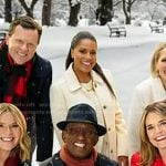 Sheinelle’s white coat on Today