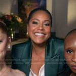 Sheinelle’s green blazer and pants on Today