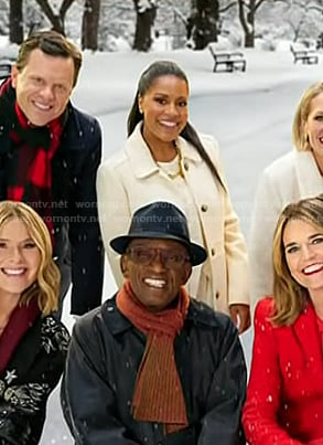 Sheinelle’s white coat on Today