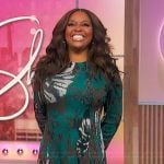 Sherris’ green floral dress on Sherri