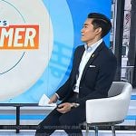 Brian Cheung’s white and grey sneakers on Today