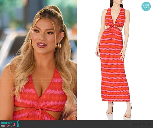 Show Me Your Mumu Maizy Cut Out Dress worn by Fiona Belle (Fiona Belle) on Selling the OC