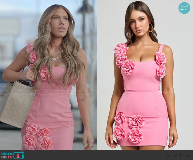 Showpo Emmy Mini Dress worn by Jessi Ngatikaura on The Secret Lives of Mormon Wives