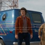 Steve’s grey and burgundy sneakers on Stranger Things