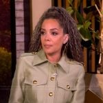 Sunny’s green utility jacket on The View