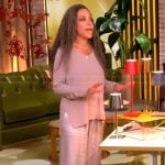 Sunny’s pink top and pants on The View