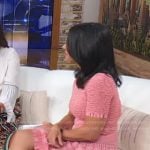 Dr. Tara Narula's pink knit dress on Good Morning America