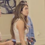 Taylor’s camo pants and hoodie on The Secret Lives of Mormon Wives