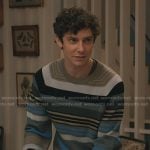 Teddy’s striped crewneck sweater on Elsbeth