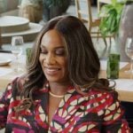 Tia’s printed blazer on The Real Housewives of Potomac