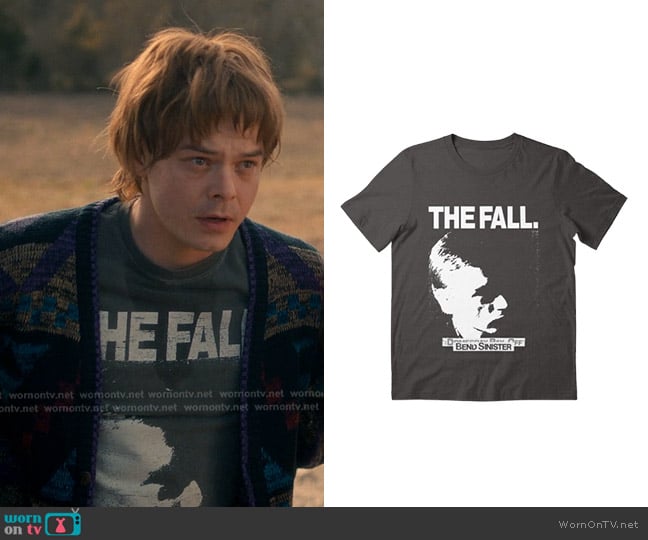  Vintage Tha Fall T-Shirt worn by Jonathan Byers (Charlie Heaton) on Stranger Things
