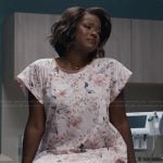 Viv’s floral hospital gown on Bel-Air