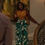 Viv’s crochet knit top on Bel-Air