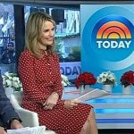 Savannah’s white heeled loafers on Today