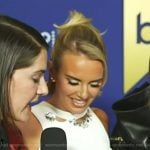 Whitney’s white embellished tank top on Today