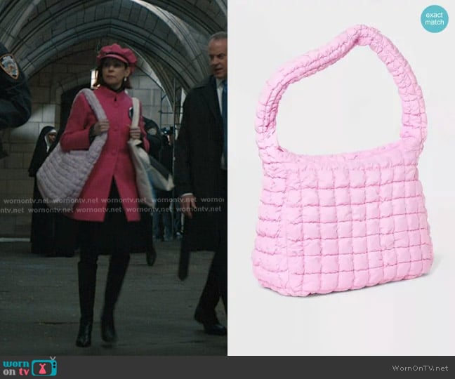 Wild Fable Puffer Hobo Bag worn by Elsbeth Tascioni (Carrie Preston) on Elsbeth