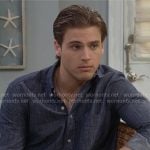 Will’s chambray shirt on The Bold and the Beautiful