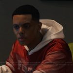 Will’s red jersey shirt on Bel-Air