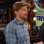 Will’s grey plaid shirt on Days of our Lives