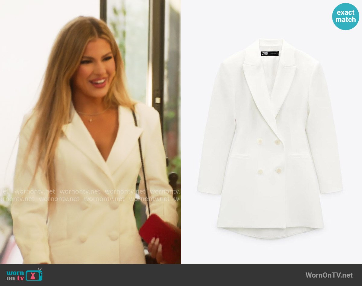 Zara Blazer Dress worn by Fiona Belle (Fiona Belle) on Selling the OC