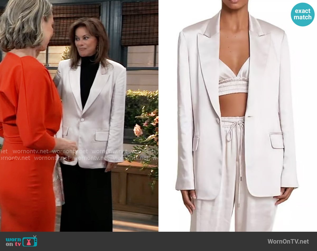 A.L.C. Bishop II Blazer worn by Alexis Davis (Nancy Lee Grahn) on General Hospital