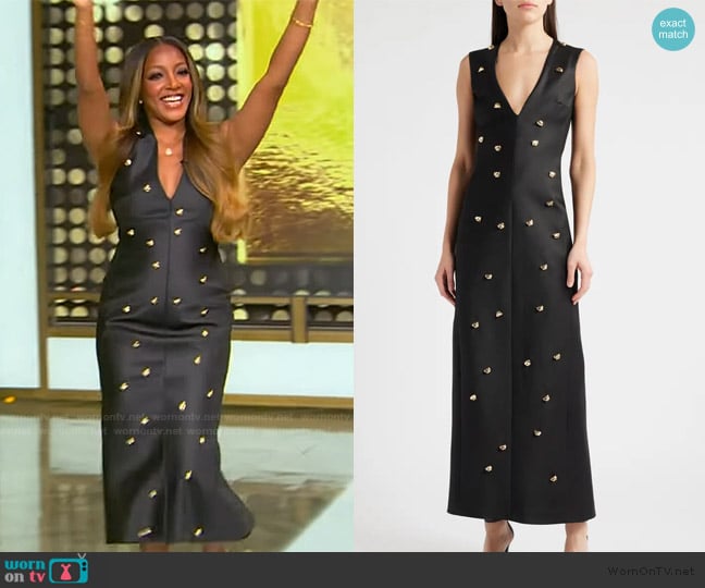 Acler Pattison Maxi Dress worn by Mickey Guyton on Tamron Hall Show