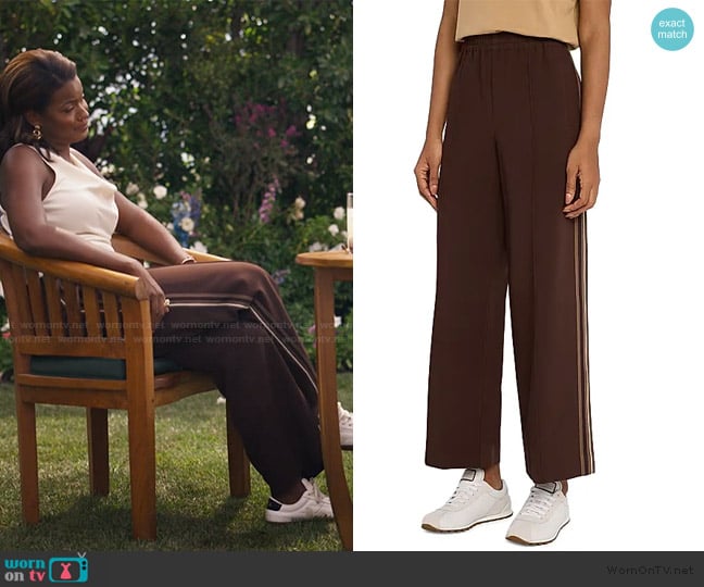 Reiss Robyn Side Stripe Wide Leg Pants worn by Vivian Banks (Cassandra Freeman) on Bel-Air
