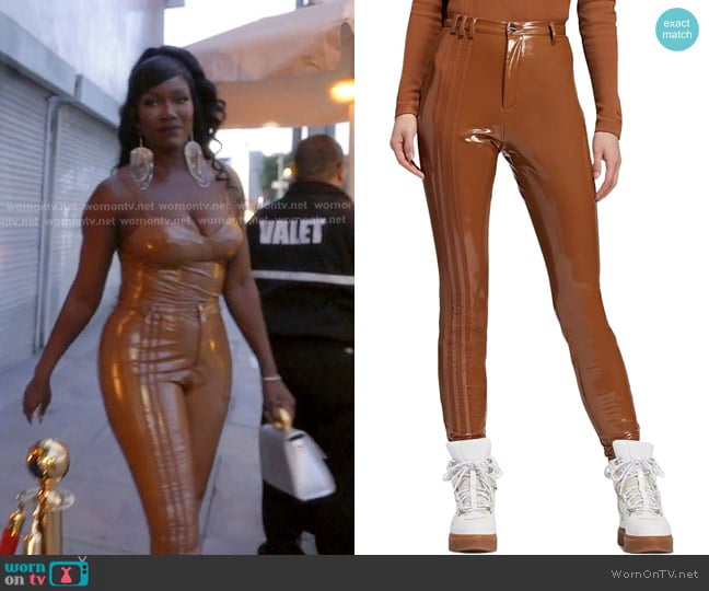 Adidas x Ivy Park Latex Pants worn by Bozoma Saint John on The Real Housewives of Beverly Hills