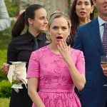 Ainsley’s pink lace dress on Loot