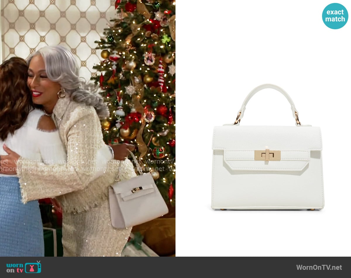 Aldo Bulletproof Bag worn by Tracy (Maria Howell) on Beyond the Gates