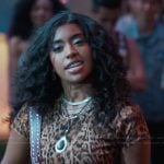 Amira’s leopard print tee on Bel-Air