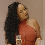Angel’s halter neck top on The Real Housewives of Potomac