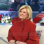Anne’s red cropped jacket on Today