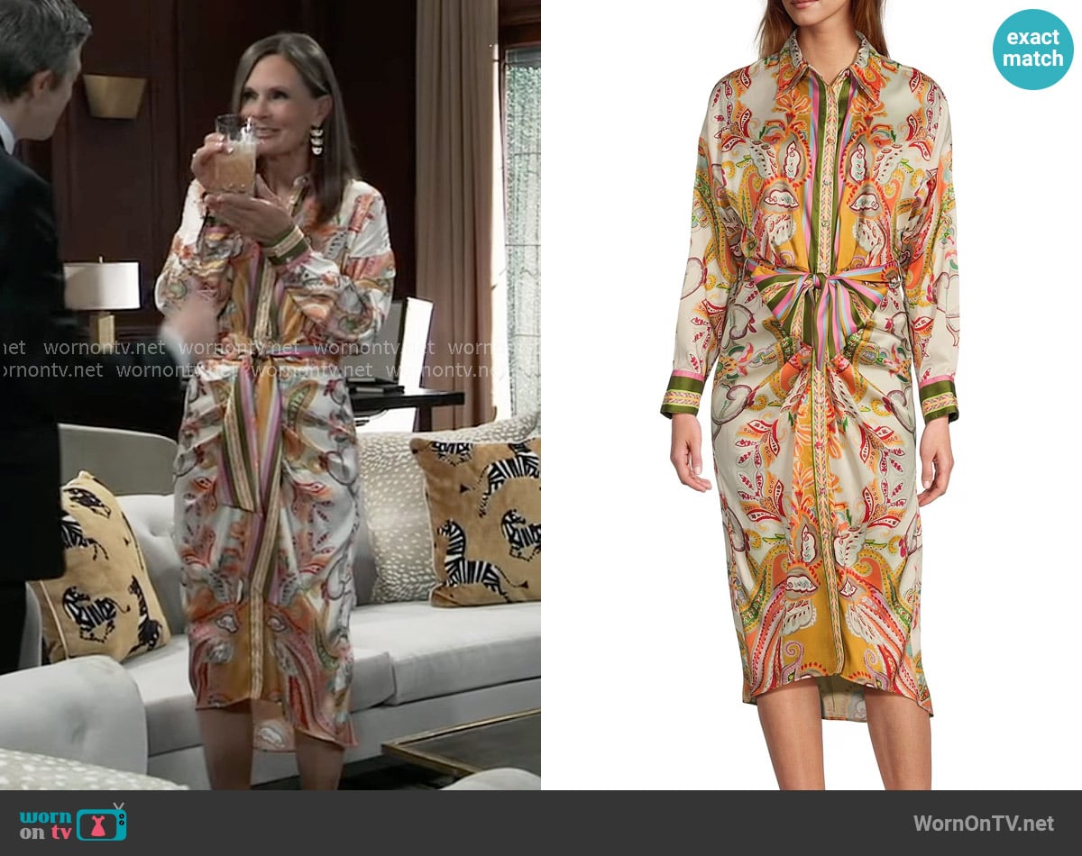 Antonio Melani Roxanne Dress worn by Lucy Coe (Lynn Herring) on General Hospital