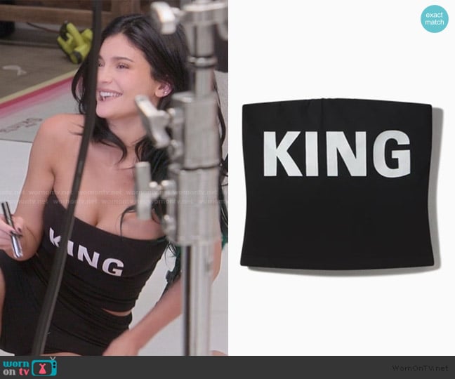 Arthur George King Tube Top worn by Kylie Jenner (Kylie Jenner) on The Kardashians